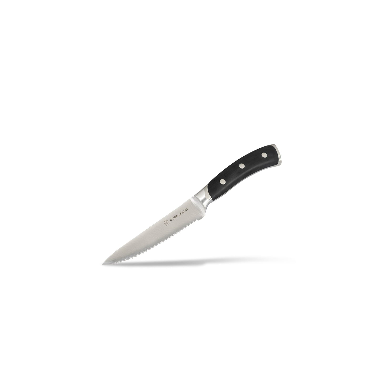 Elite Set of 8 Steak Knives - Black-1