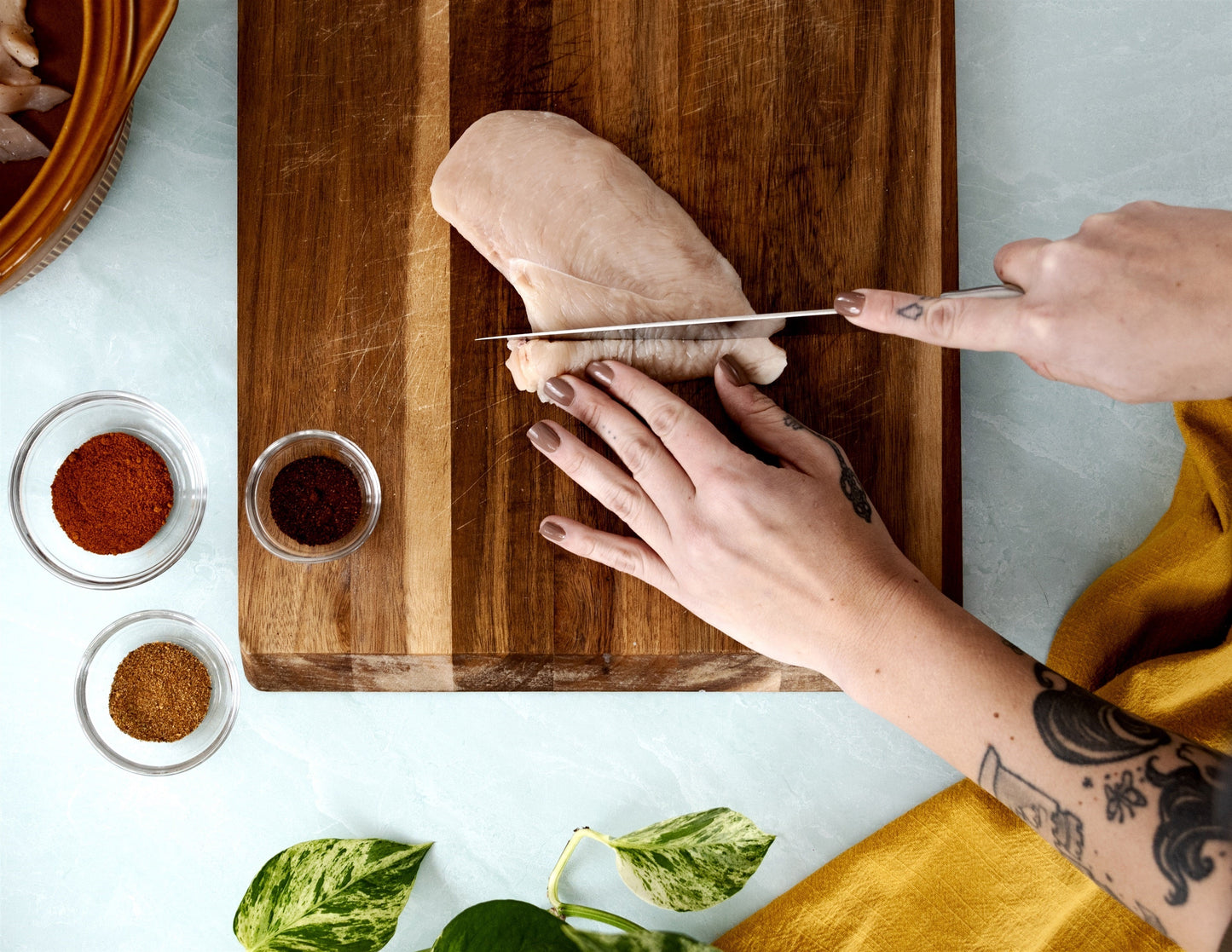 Elite 7 inch Santoku Knife - Black-2